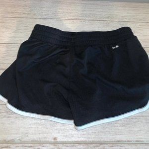 black adidas shorts